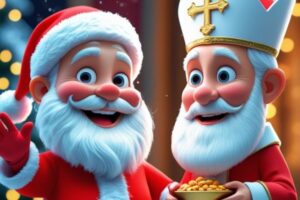 santa claus y san nicolas